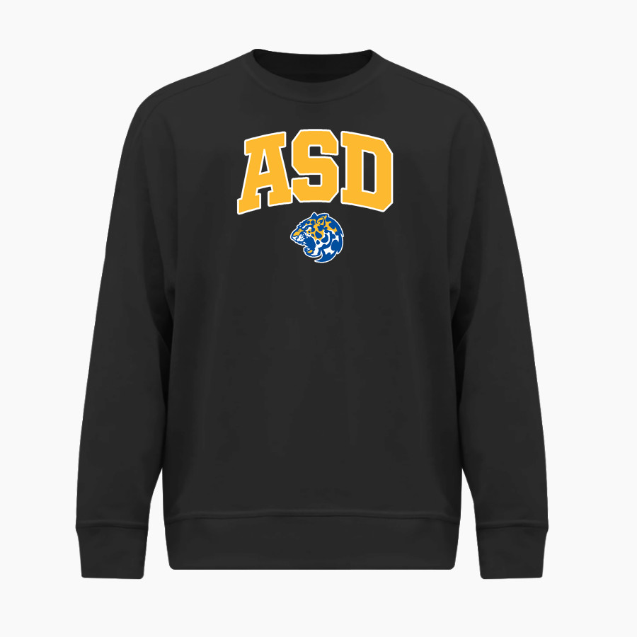 ASD Leopards <span class="pdp-name-mascot">ASD Leopards</span> BSN SPORTS Men's Cotton Rich Fleece Crew Neck
