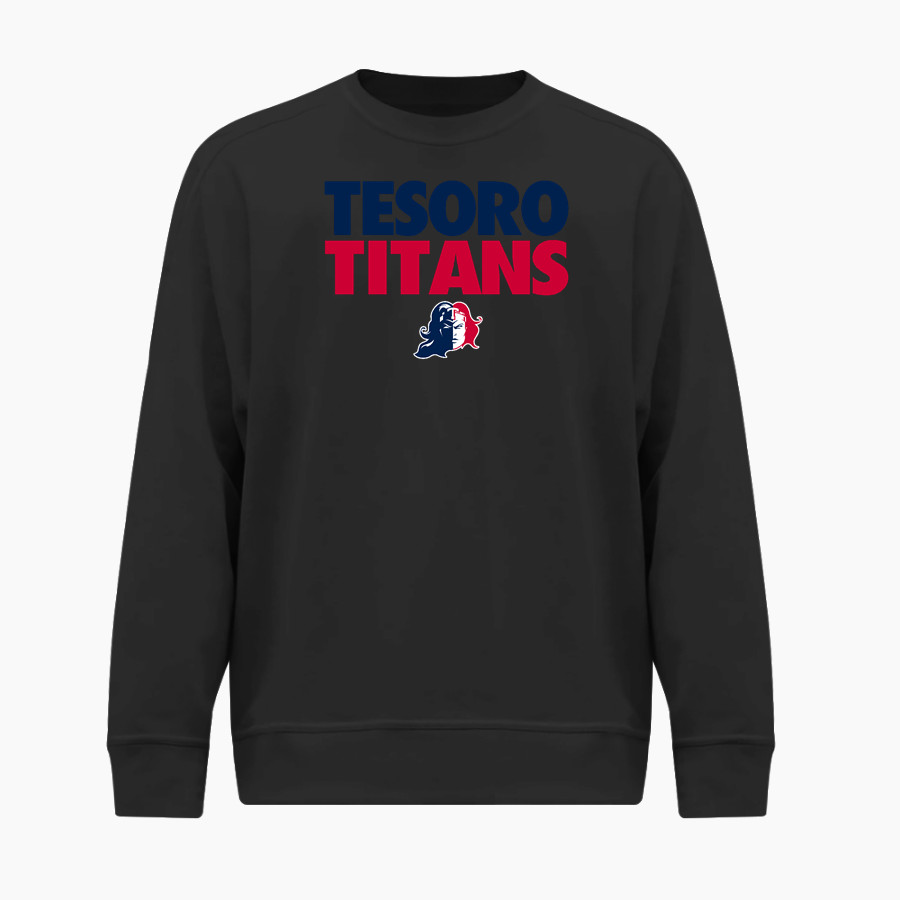 Tesoro Titans <span class="pdp-name-mascot">Tesoro Titans</span> BSN SPORTS Men's Cotton Rich Fleece Crew Neck