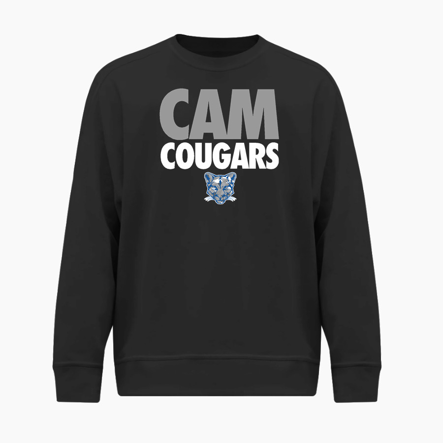 CAM HIGH SCHOOL COUGARS <span class="pdp-name-mascot">CAM COUGARS</span> BSN SPORTS Men's Cotton Rich Fleece Crew Neck
