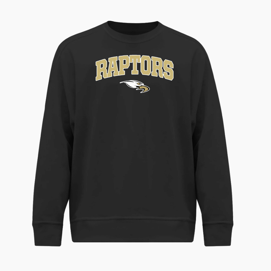 East Ridge Raptors BSN SPORTS Men's Cotton Rich Fleece Crew Neck
