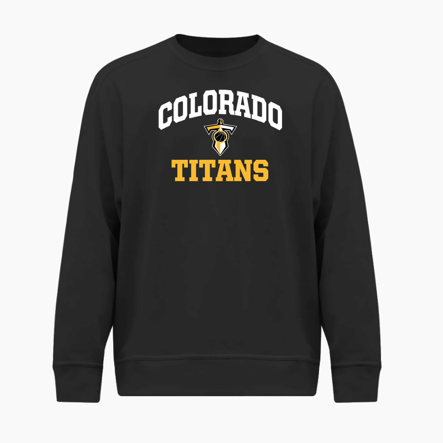 Colorado Titans The Official Online Store BSN SPORTS Men's Cotton Rich Fleece Crew Neck