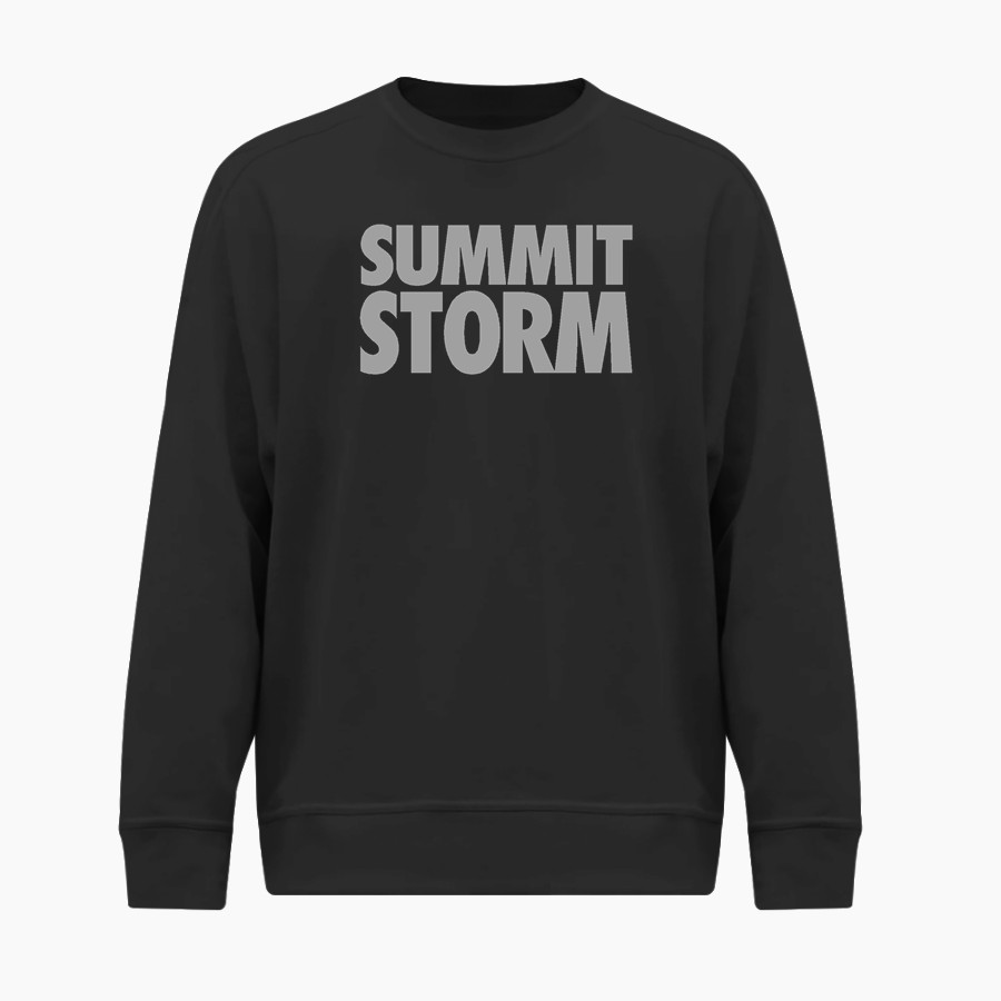 Summit High School Storm BSN SPORTS Men's Cotton Rich Fleece Crew Neck