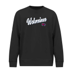 Frontier Academy Wolverines <span class="pdp-name-mascot">Frontier Academy Wolverines</span> BSN SPORTS Men's Cotton Rich Fleece Crew Neck Front Thumbnail
