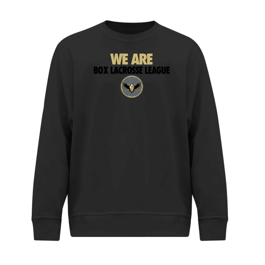 Box Lacrosse League Box Lacrosse League <span class="pdp-name-mascot">Box Lacrosse League</span> BSN SPORTS Men's Cotton Rich Fleece Crew Neck