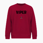 Val Vista Academy Vipers <span class="pdp-name-mascot">Val Vista Academy Vipers</span> BSN SPORTS Men's Cotton Rich Fleece Crew Neck Front Thumbnail