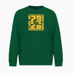 Green Acres Grizzlies <span class="pdp-name-mascot">Green Acres School Grizzlies</span> BSN SPORTS Men's Cotton Rich Fleece Crew Neck Front Thumbnail