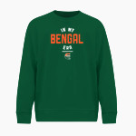 Plainfield East Bengals BSN SPORTS Men's Cotton Rich Fleece Crew Neck Front Thumbnail