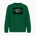 Wisconsin Heights High School Vanguards BSN SPORTS Men's Cotton Rich Fleece Crew Neck Front Thumbnail
