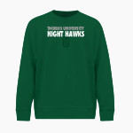 Thomas University Night Hawks <span class="pdp-name-mascot">Thomas University Night Hawks</span> BSN SPORTS Men's Cotton Rich Fleece Crew Neck Front Thumbnail