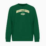 Fortune Academy Mighty Oaks online store BSN SPORTS Men's Cotton Rich Fleece Crew Neck Front Thumbnail