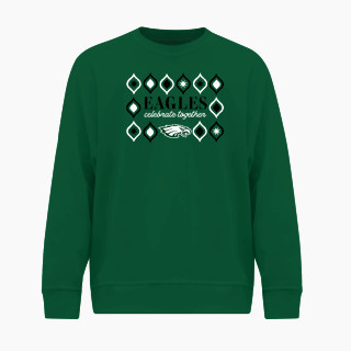 BSN SPORTS Men's Cotton Rich Fleece Crew Neck