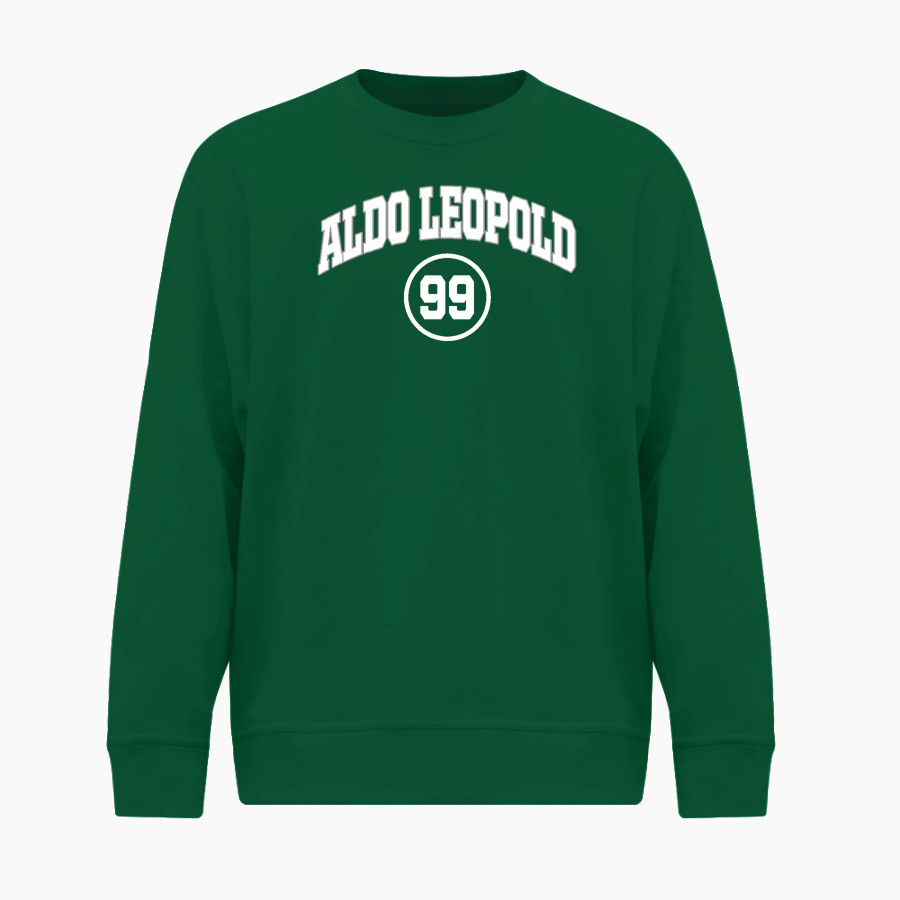 Aldo Leopold Aldo Leopold BSN SPORTS Men's Cotton Rich Fleece Crew Neck