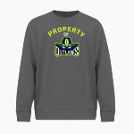 Ocean State Outlaws Outlaws <span class="pdp-name-mascot">Ocean State Outlaws</span> BSN SPORTS Men's Cotton Rich Fleece Crew Neck Front Thumbnail