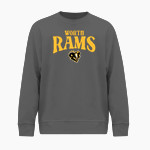 Worth Rams BSN SPORTS Men's Cotton Rich Fleece Crew Neck Front Thumbnail