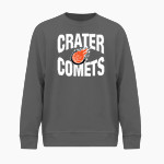 Crater Comets BSN SPORTS Men's Cotton Rich Fleece Crew Neck Front Thumbnail