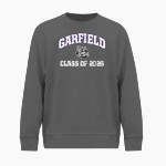Garfield Bulldogs BSN SPORTS Men's Cotton Rich Fleece Crew Neck Front Thumbnail
