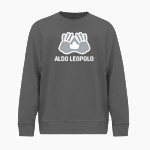Aldo Leopold Aldo Leopold BSN SPORTS Men's Cotton Rich Fleece Crew Neck Front Thumbnail