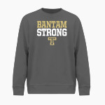 Trinity College Bantams The Official Online Store <span class="pdp-name-mascot">Trinity Bantams</span> BSN SPORTS Men's Cotton Rich Fleece Crew Neck Front Thumbnail