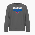 American Cornhole BSN SPORTS Men's Cotton Rich Fleece Crew Neck Front Thumbnail