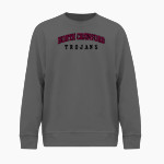 North Crawford Trojans BSN SPORTS Men's Cotton Rich Fleece Crew Neck Front Thumbnail