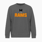 Holt Junior Rams Soccer Club <span class="pdp-name-mascot">Holt Junior Rams Soccer Club</span> BSN SPORTS Men's Cotton Rich Fleece Crew Neck Front Thumbnail