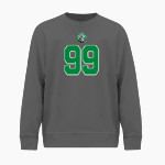 PROVO HIGH SCHOOL BULLDOGS <span class="pdp-name-mascot">PROVO BULLDOGS</span> BSN SPORTS Men's Cotton Rich Fleece Crew Neck Front Thumbnail