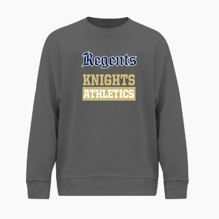 BSN SPORTS Men's Cotton Rich Fleece Crew Neck