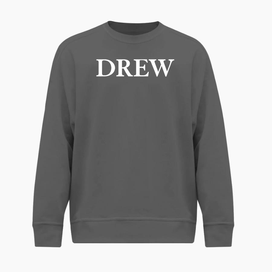 Drew Dragons BSN SPORTS Men's Cotton Rich Fleece Crew Neck