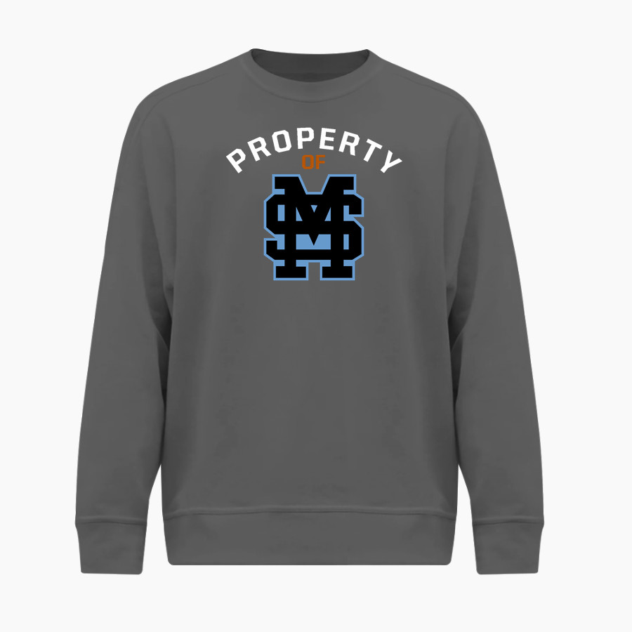 Michiana Scrappers BSN SPORTS Men's Cotton Rich Fleece Crew Neck