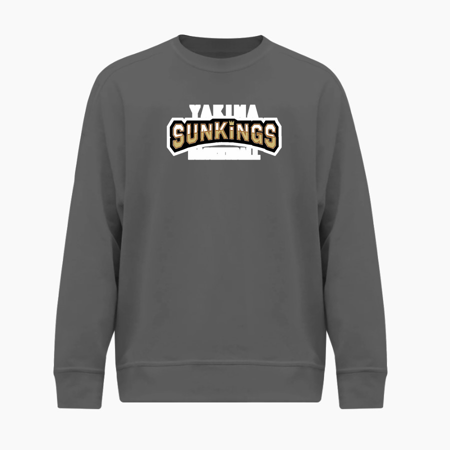 Yakima Sunkings Sunkings <span class="pdp-name-mascot">Yakima Sunkings</span> BSN SPORTS Men's Cotton Rich Fleece Crew Neck