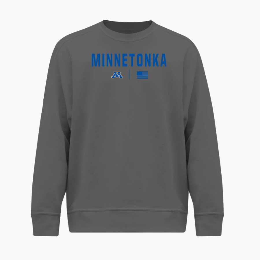 Minnetonka Skippers BSN SPORTS Men's Cotton Rich Fleece Crew Neck