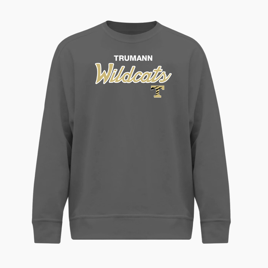 Trumann Wildcats BSN SPORTS Men's Cotton Rich Fleece Crew Neck
