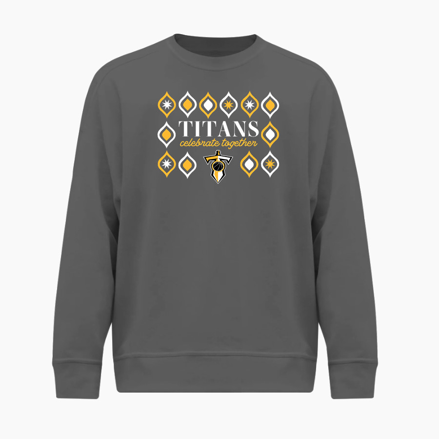 Colorado Titans The Official Online Store BSN SPORTS Men's Cotton Rich Fleece Crew Neck