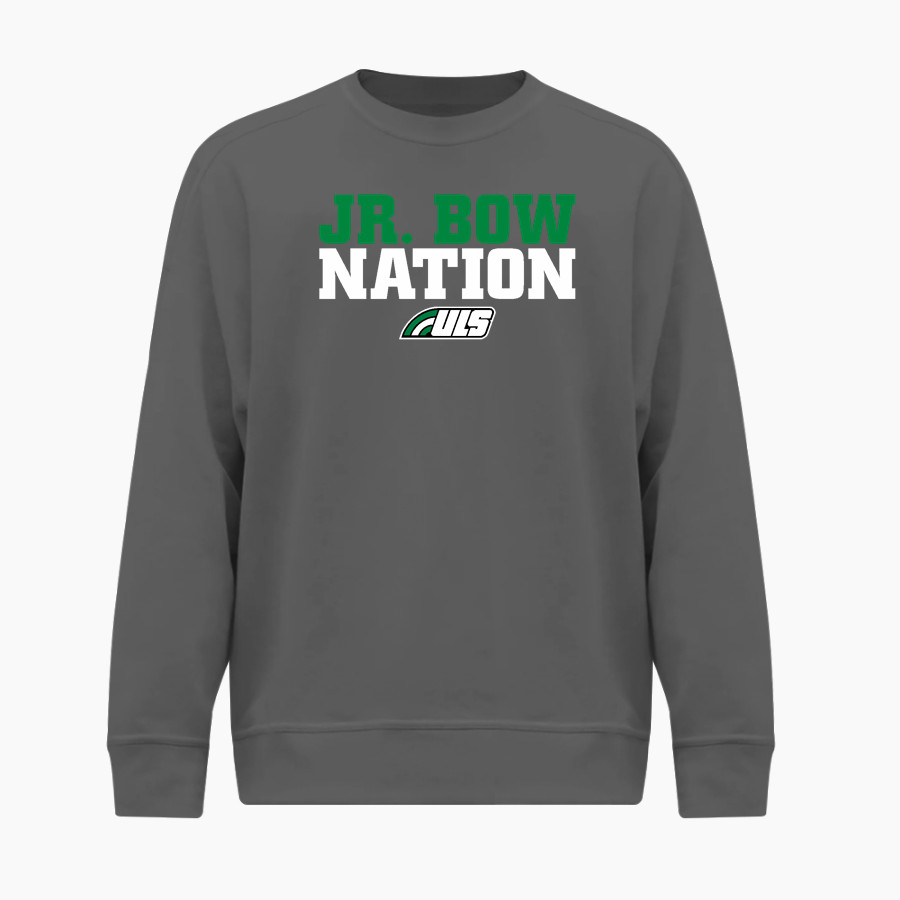 ULS Jr. Bows BSN SPORTS Men's Cotton Rich Fleece Crew Neck