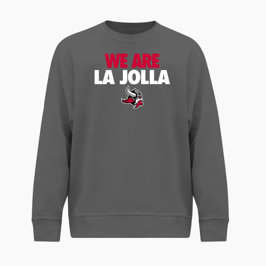 La Jolla Vikings BSN SPORTS Men's Cotton Rich Fleece Crew Neck