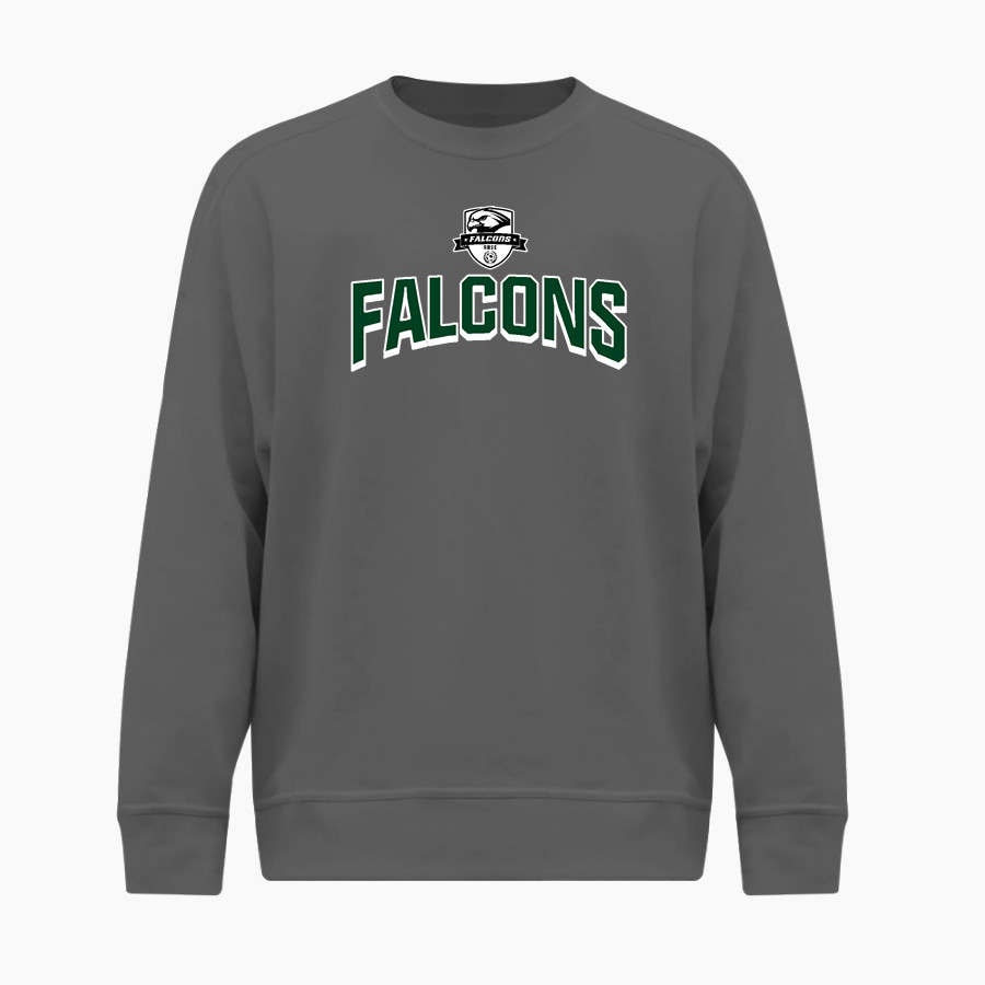 Rush Henrietta Falcons Soccer Club BSN SPORTS Men's Cotton Rich Fleece Crew Neck