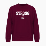 JORDAN HIGH SCHOOL BEETDIGGERS <span class="pdp-name-mascot">JORDAN BEETDIGGERS</span> BSN SPORTS Men's Cotton Rich Fleece Crew Neck Front Thumbnail