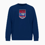 Western North Carolina Officials Association <span class="pdp-name-mascot">Western North Carolina Officials Accociation</span> BSN SPORTS Men's Cotton Rich Fleece Crew Neck Front Thumbnail