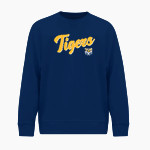 Notre Dame Belmont Tigers BSN SPORTS Men's Cotton Rich Fleece Crew Neck Front Thumbnail