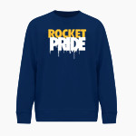 Broughal Rockets <span class="pdp-name-mascot">Broughal Rockets</span> BSN SPORTS Men's Cotton Rich Fleece Crew Neck Front Thumbnail