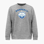 SEDRO WOOLLEY HIGH SCHOOL CUBS BSN SPORTS Men's Cotton Rich Fleece Crew Neck Front Thumbnail