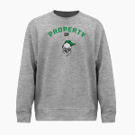 West Lutheran Warriors BSN SPORTS Men's Cotton Rich Fleece Crew Neck Front Thumbnail