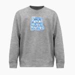 Believe In You BSN SPORTS Men's Cotton Rich Fleece Crew Neck Front Thumbnail