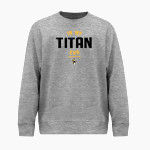Colorado Titans The Official Online Store BSN SPORTS Men's Cotton Rich Fleece Crew Neck Front Thumbnail