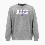 JJC Wolves <span class="pdp-name-mascot">JJC Wolves</span> BSN SPORTS Men's Cotton Rich Fleece Crew Neck Front Thumbnail