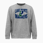 Lake Pointe Academy Mariners <span class="pdp-name-mascot">Lake Pointe Academy Mariners</span> BSN SPORTS Men's Cotton Rich Fleece Crew Neck Front Thumbnail
