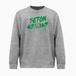 SETON HIGH SCHOOL SAINTS <span class="pdp-name-mascot">SETON SAINTS</span> BSN SPORTS Men's Cotton Rich Fleece Crew Neck Front Thumbnail