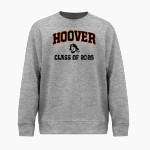 Hoover Buccaneers The Official Online Store <span class="pdp-name-mascot">Hoover Buccaneers</span> BSN SPORTS Men's Cotton Rich Fleece Crew Neck Front Thumbnail