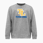 Terra Linda Trojans BSN SPORTS Men's Cotton Rich Fleece Crew Neck Front Thumbnail