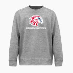 Firebirds Fastpitch The Official Online Store <span class="pdp-name-mascot">Firebirds Fastpitch Softball</span> BSN SPORTS Men's Cotton Rich Fleece Crew Neck Front Thumbnail